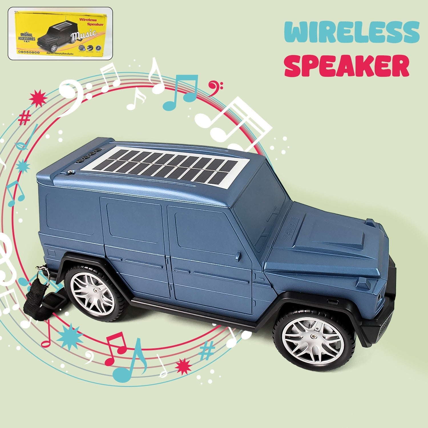 Thar Wireless And Solar Powered Speaker Thar Wireless And Solar Powered Speaker